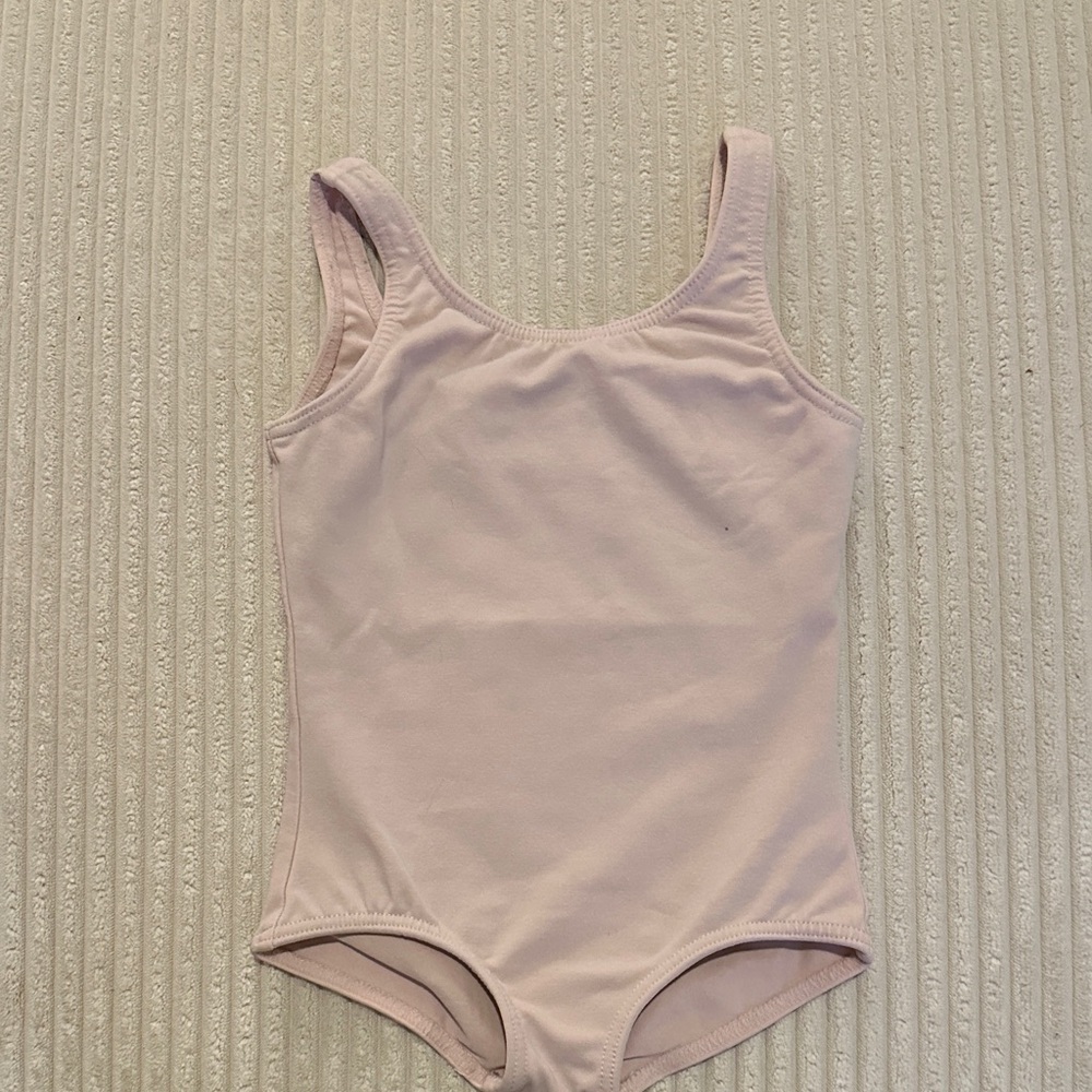 Basic Tank Leotard Blush Pink Size Toddler